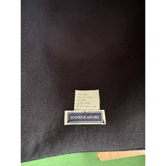 Lot of 3 Vintage Jennifer Moore Wool Cloche Hats | Navy Charcoal Black | Italy - Picture 14 of 14